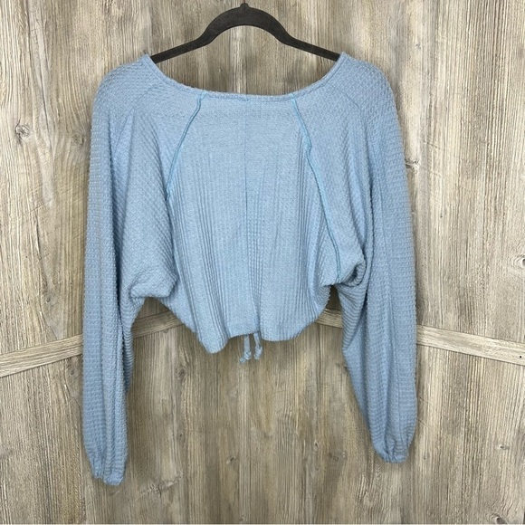 Out From Under Sadie Long Sleeve Crop Top - Picture 8 of 10